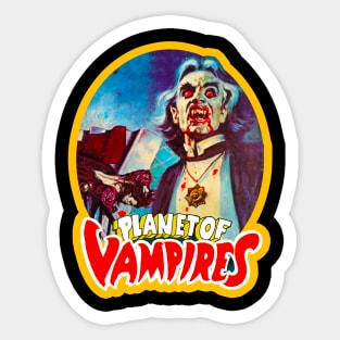 PLANET OF VAMPIRES // 70s Science Fiction Sticker